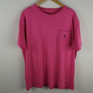 Polo Ralph lauren Pink t-shirt Medium